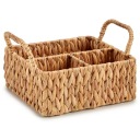 Корзина для хранения с ручками, гиацинт.