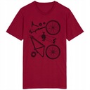 Cyklistické diely Cyklistické tričko Cyklista Cycling Dominujúci materiál bavlna