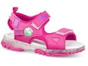 ЛЕГКИЕ СПОРТИВНЫЕ САНДАЛИИ ДЛЯ ДЕВОЧЕК НА ЛИПУЧКЕ, размер 30