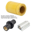 BEARING LINIOWE LM25 TECHNICAL PLASTIC BEZOLEJOWY BEZSZUMOWY WHOLE PLASTIC  photo 6