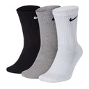 НОСКИ NIKE LONG EVERYDAY, размеры 42–46, МУЛЬТИ, 3 ПАКЕТА