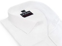 Biała ślubna koszula na spinki Y50 176-182 40-REG Marka Modini