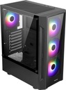 OBUDOWA ATX USB 3.0 PODWÓJNE SZKŁO PIWNICA GAMING + 1x WENTYLATOR RGB