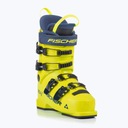 Detské lyžiarske topánky Fischer RC4 65 JR yellow/yellow 25.5 cm Veľkosť 40