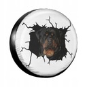 RUEDA FORRO AL FUNNY ROTTWEILER DOG SPARE CASE 