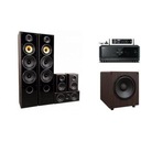 YAMAHA RX-V6A + TAGA HARMONY TAV-606v3 + TSW-90 (МВт)