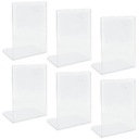 12 подставок для книг, плексиглас, прозрачный