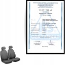 ЧОХОЛ АВТОМОБІЛЬНИЙ - СІРИЙ КОЛІР РЕШІТКА - TOYOTA MR2 - ZAKSZWALNIA  (18108575430) фото min 7