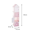 Modulárna skrinka v ružovej farbe pre dievča Kód výrobcu 127161A