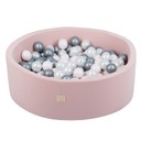Сухой бассейн с шариками Манеж для детей MISIOO Pink 200 Balls