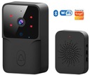 WIFI ВИДЕОДОМЕРЕФОН FULL HD ДОМофон + ЗВОНОК TUYA Встроенный аккумулятор