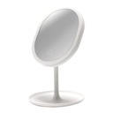 Косметическое зеркало для макияжа со светодиодной подсветкой, белое PRINCESSA LED Ideus