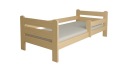 ДЕТСКАЯ КРОВАТЬ EDI, СОСНА 80Х160 + ДЕРЕВЯННЫЙ КАРКАС