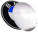 Сменная силиконовая эмблема 60мм на BMW 6см.