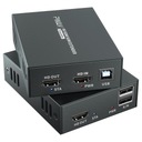 HDMI KVM USB УДЛИНИТЕЛЬ CAT5E/6 4K PWAY