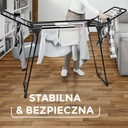 SUŠIČKA VILEDA KING ULTIMATE DRŽIAKY NA BIELIZEŇ HRUBÉ LANKÁ STABILNÉ Výška produktu 112 cm