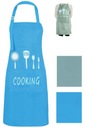 КУХОННЫЙ ФАРТУК ЖЕНСКИЙ МУЖСКОЙ ФАРТУК УНИСЕКС КАРМАННЫЙ РЕГУЛИРУЕМЫЙ ПОДАРОК