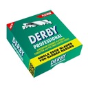 Лезвия для бритвы DERBY Professional, половинки, 100 шт.