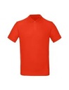Мужская рубашка-поло B&C Eco Inspire Fire Red XXL
