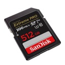 SANDISK VÝKONNÁ PAMÄŤOVÁ KARTA SDXC KAPACITA 512GB 200 MB/S RÝCHLY PRENOS Kód výrobcu SDSDXXD-512G-GN4IN