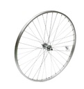 Переднее велосипедное колесо 28 серебро