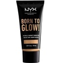 NYX Professional Makeup , Born To Glow, Naturally Radiant, True Beige, 30 ml Konzistencia tekutá