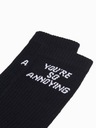 Pánske ponožky čierne V5 U152 43/46 Kód výrobcu U152