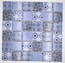 Керамическая мозаика FLORENCE, рустикальный синий
