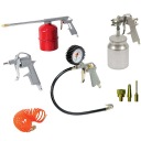 КОМПЛЕКТ ПНЕВМАТИЧНЕ DO КОМПРЕСОРА 8EL. 3X PISTOLET ШЛАНГ 5M НАКІНЕЧНИКИ STANLEY  (17567007947) фото min 10