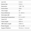 ENDOSKOP CAMÉRA INSPEKCYJNA 5.5MM HD USB-C ANDROID WINDOWS SKANER X-431photo 11