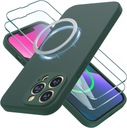 МАТОВЫЙ ЧЕХОЛ MAGSAFE для IPHONE 13 PRO MAX + СТЕКЛО