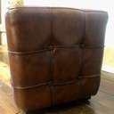 Hnedá Kožená Prešívaná lavica Predsieň Typ nábytku štylizované (ako originál)