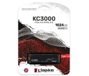SSD disk Kingston KC3000 1TB M.2 PCIe NVMe Stav balenia originálne