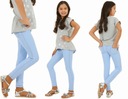 Яркие джинсовые леггинсы леггинсы - 146 BLUE