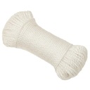 Веревка рабочая, белая, 8 мм, 50 м, полипропилен