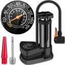Ножной насос Велосипедный автомобильный насос Напольный стационарный Манометр 10 БАР