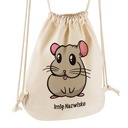 MYSZKA + Imię Twojego dziecka Worek Plecak szkolny