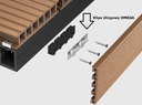 Скользящий зажим Omega для установки планок Timberness.