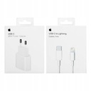 ОРИГИНАЛЬНОЕ ЗАРЯДНОЕ УСТРОЙСТВО APPLE + КАБЕЛЬ LIGHTNING 1М