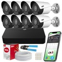 КОМПЛЕКТ МОНИТОРИНГА 8x НАРУЖНАЯ IP-КАМЕРА POE FULL HD - SMART APP DVS