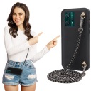 Черный чехол Matt BLINK для цепочки REALME 9 PRO PLUS