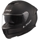 KASK MOTOCYKLOWY LS2 FF808 STREAM II SOLID MATT BLACK CZARNY M