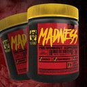 Mutant Madness 225g PRE WORKOUT PUMPA SILA CVIČENIE Účinok multitasking