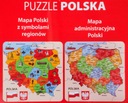 Mapa Poľský puzzle Vek dieťaťa 3 roky +