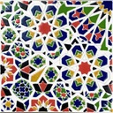 Kúpeľňové obklady Marocké nástenné dekorácie 20x20 Rôzne vzory - Mattullah Typ dekor