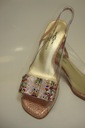 BRENDA ZARO Dámske sandále T1971A veľ.36,5 ružové Originálny obal od výrobcu škatuľa