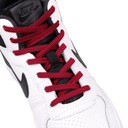 Sznurówki bez wiązania elastyczne bordowe