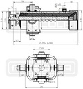 ЦИЛИНДР ПРИВОД ПОРШЕНЬ ОБОРОТА ПРИЦЕПА 10 TON HYDROLIDER изображение 3