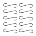 ОФИСНАЯ ВЕШАЛКА С ДВЕРНЫМ КРЮЧКОМ ДЛЯ ХРАНЕНИЯ ПАНЕЛЕЙ 10 ШТ.