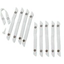 ВЕШАЛКИ ДЛЯ КУХОННОЙ ТКАНИ С ЗАЩЕЛКОЙ x10